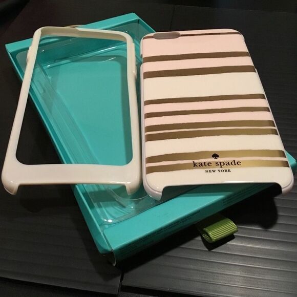 Kate Spade Capri Stripe iPhone 6+ Phone Case (G) - Picture 3 of 5